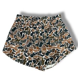 Camouflage Print Shorts